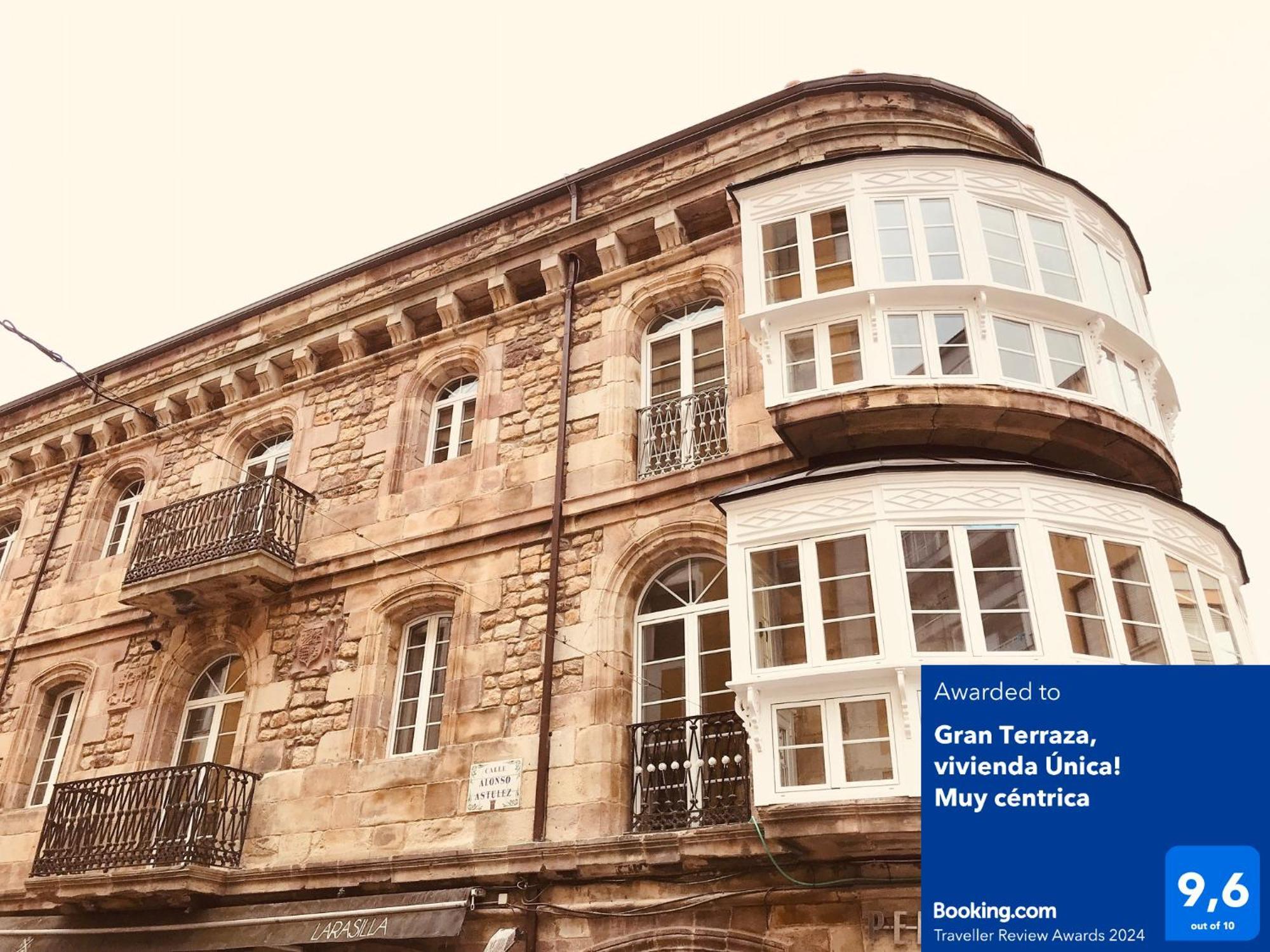 Апартаменти Gran Terraza, Vivienda Unica! Muy Centrica Торрелавега Екстер'єр фото